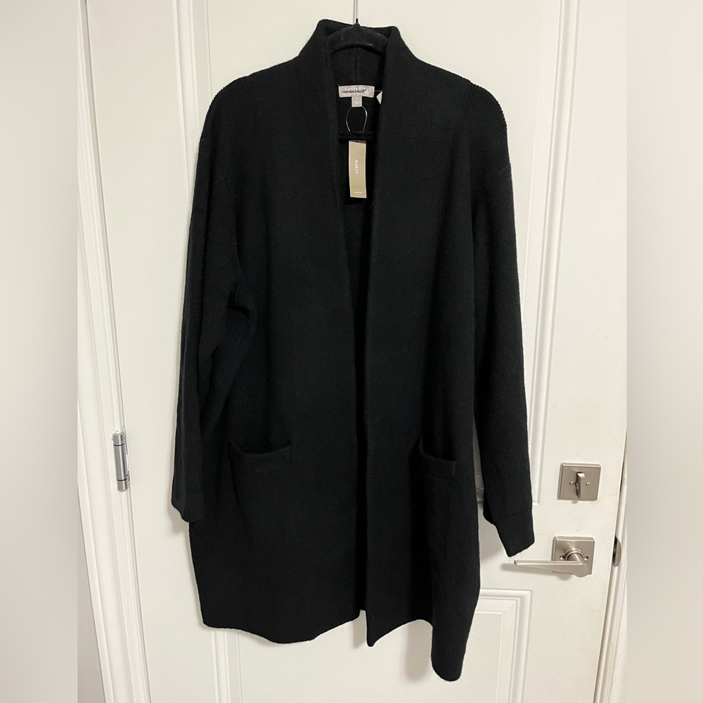 NWT - J. Crew Women’s Merino Wool Alpaca Blended Long Sweater Blazer - Size L